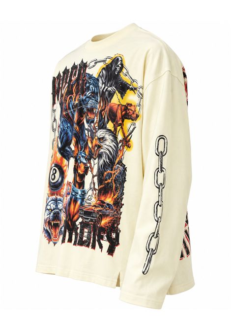 T-shirt con stampa PAPER MONEY | BEAST MODE LONGCREAM